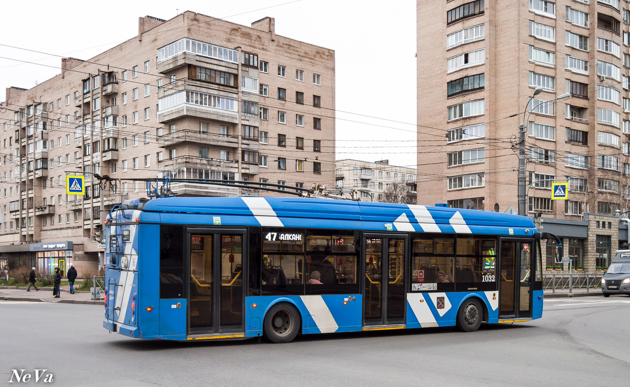 Санкт-Петербург, Тролза-5265.08 «Мегаполис» № 1032
