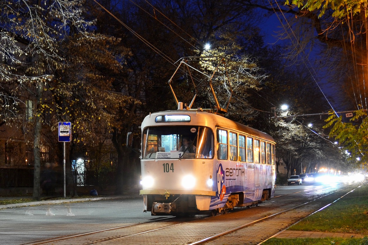 Пятигорск, Tatra T4D № 104
