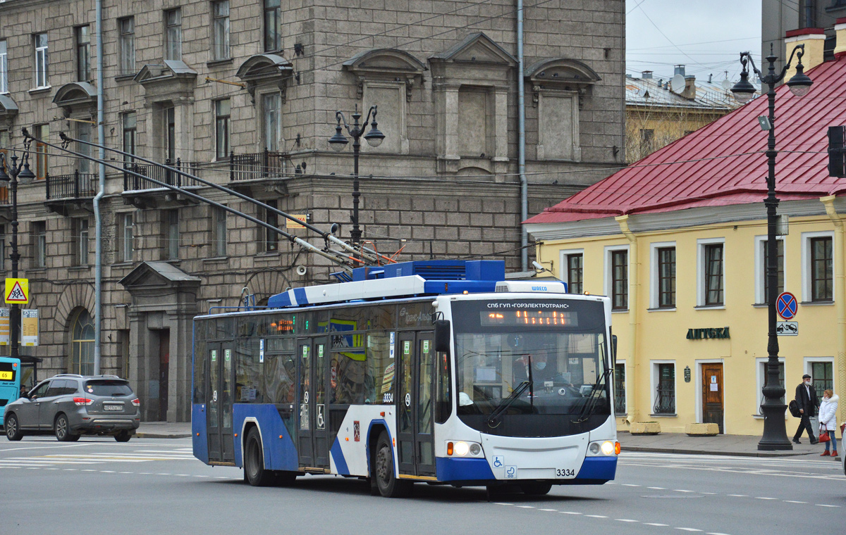Санкт-Петербург, ВМЗ-5298.01 «Авангард» № 3334