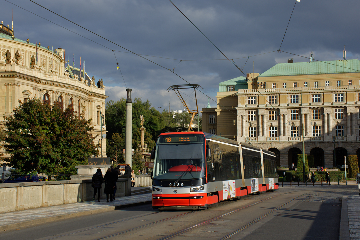 Прага, Škoda 15T3 ForCity Alfa Praha № 9289