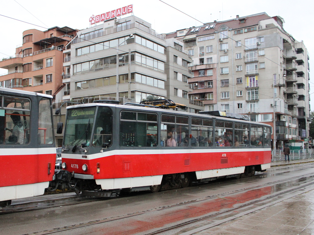 Szófia, Tatra T6A5 — 4178