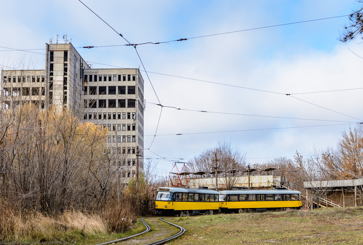 Днепр — Трамвайные линии и инфраструктура