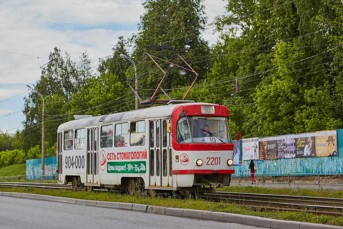 Izhevsk, Tatra T3K # 2201