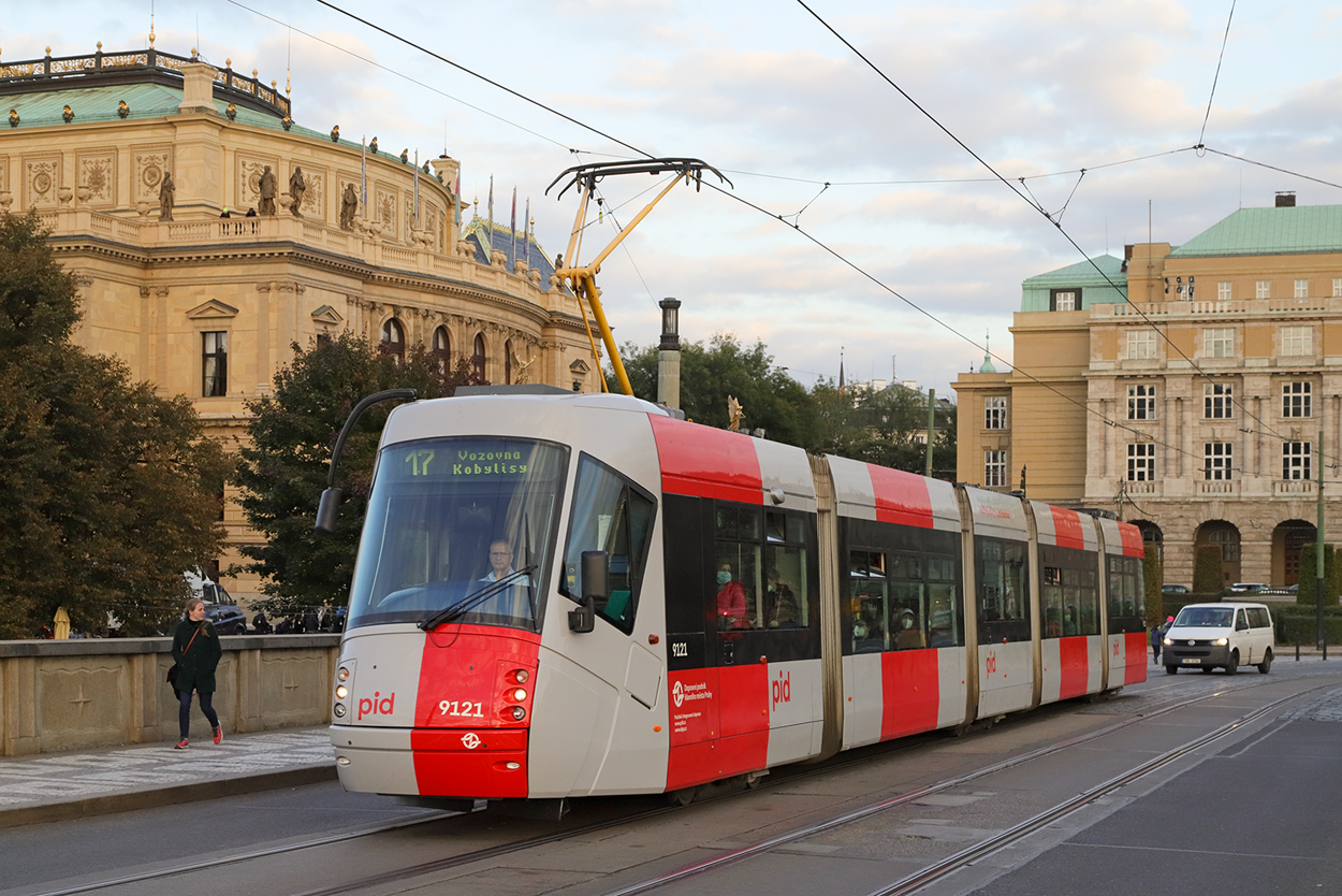 Прага, Škoda 14T Elektra № 9121