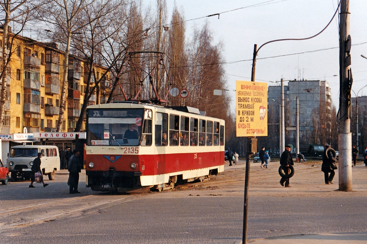 Липецк, Tatra T6B5SU № 2135