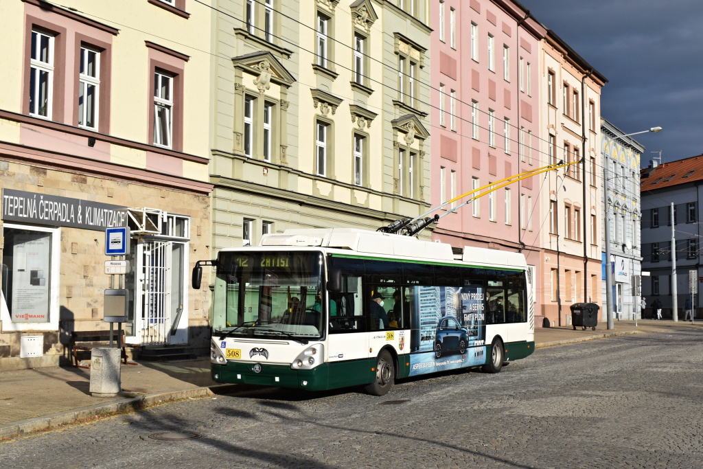 Plzeň, Škoda 24Tr Irisbus Citelis Br. 508