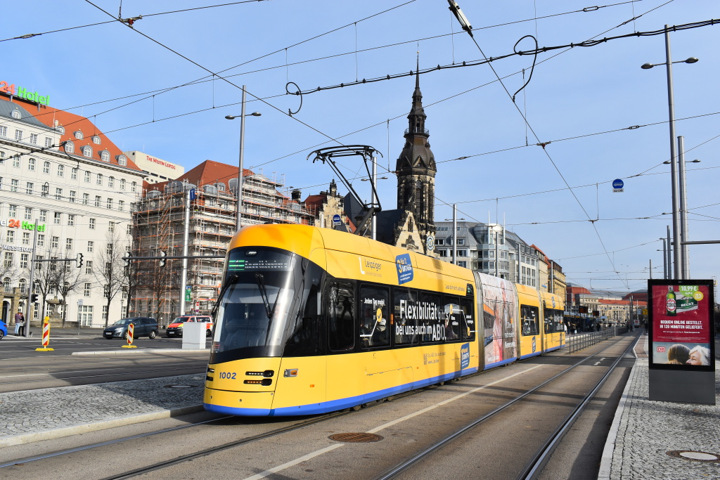 Лейпциг, Solaris Tramino Leipzig (NGT10) № 1002