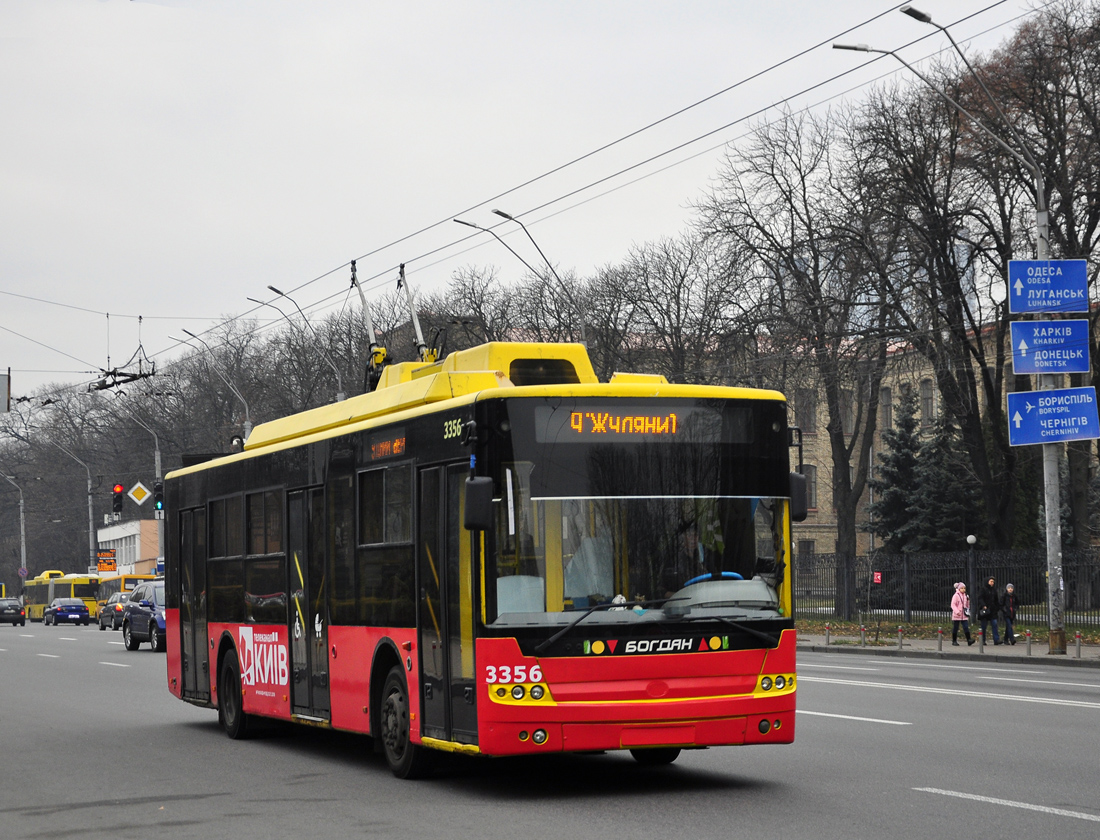Киев, Богдан Т70110 № 3356