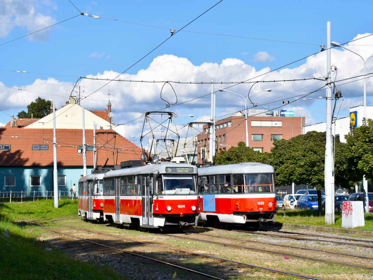 Брно, Tatra T3G № 1604