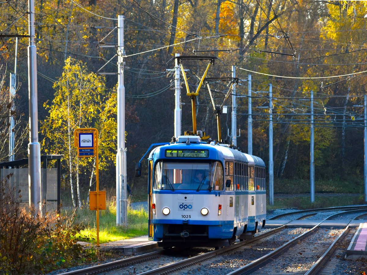 Острава, Tatra T3R.P № 1025
