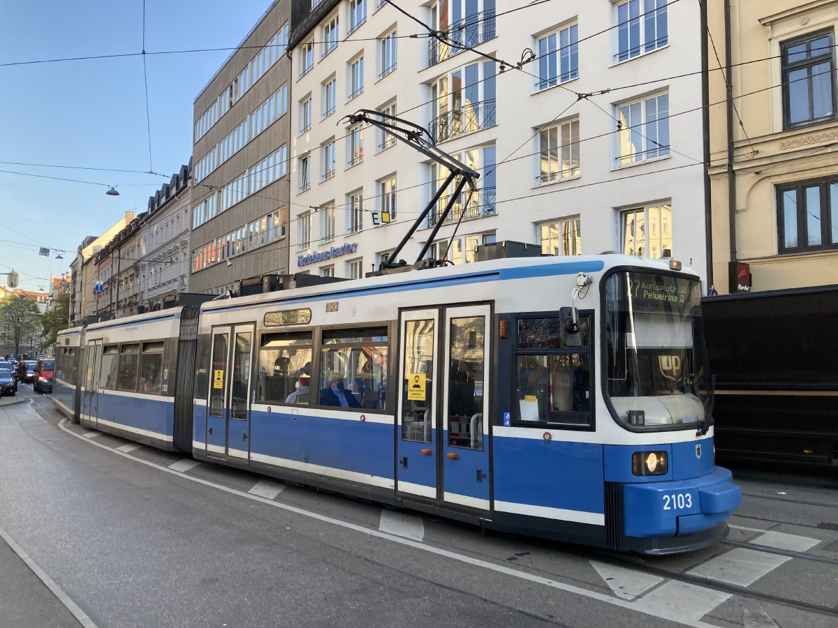 Мюнхен, AEG R2.2 № 2103