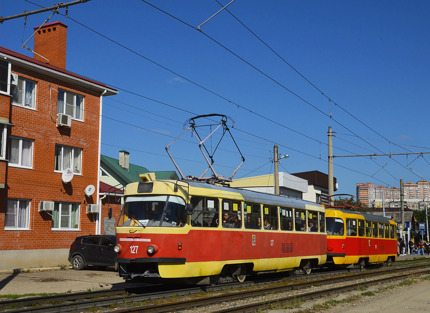 Краснодар, Tatra T3SU № 127
