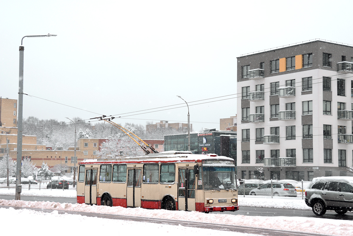 Вильнюс, Škoda 14Tr17/6M № 2663