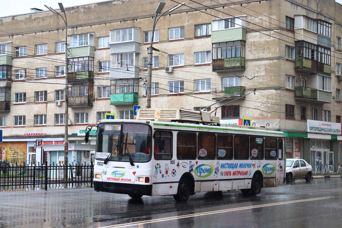 Рязань, ЛиАЗ-5280 № 1100 Рязань, ЛиАЗ-5280 № 1100