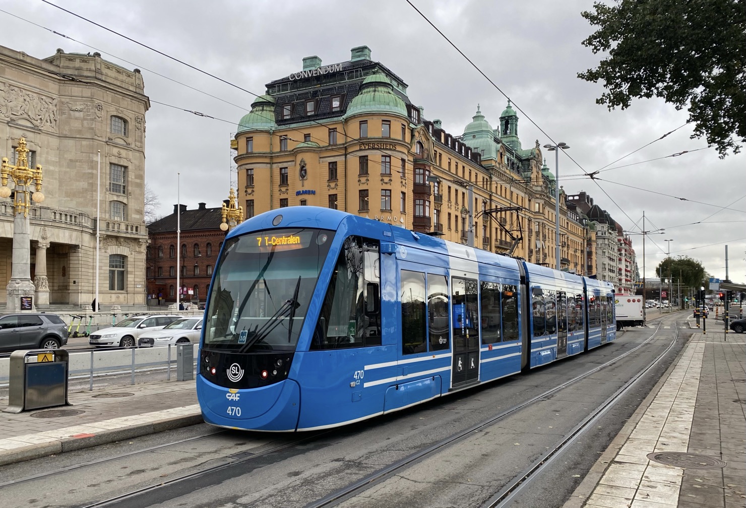 Стокгольм, CAF Urbos AXL № 470