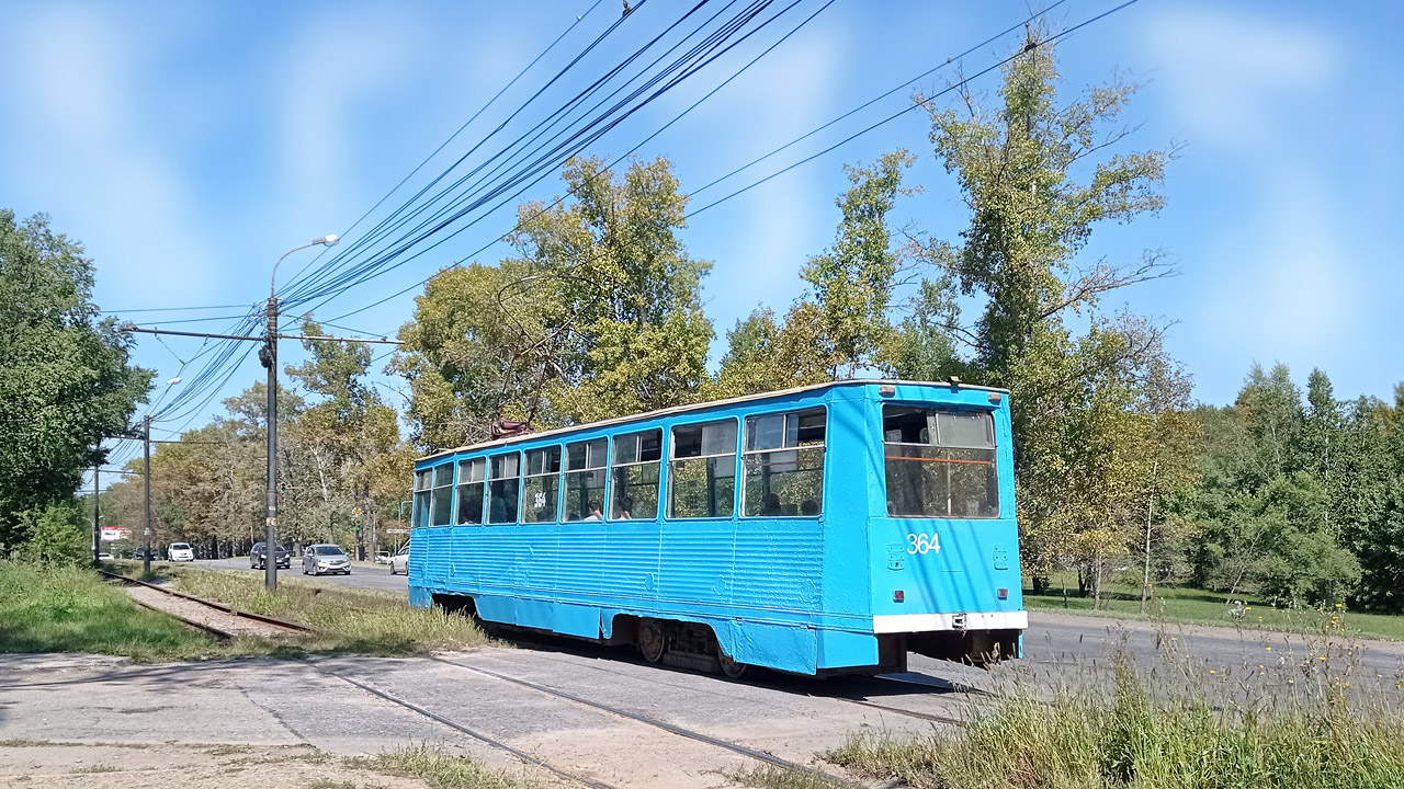 Хабаровск, 71-605 (КТМ-5М3) № 364