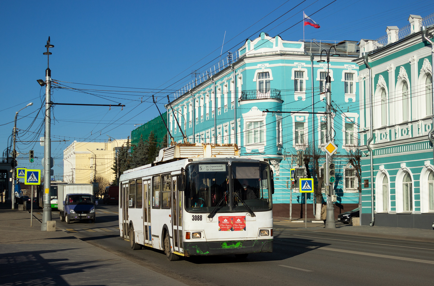 Ryazan, LiAZ-5280 # 3088