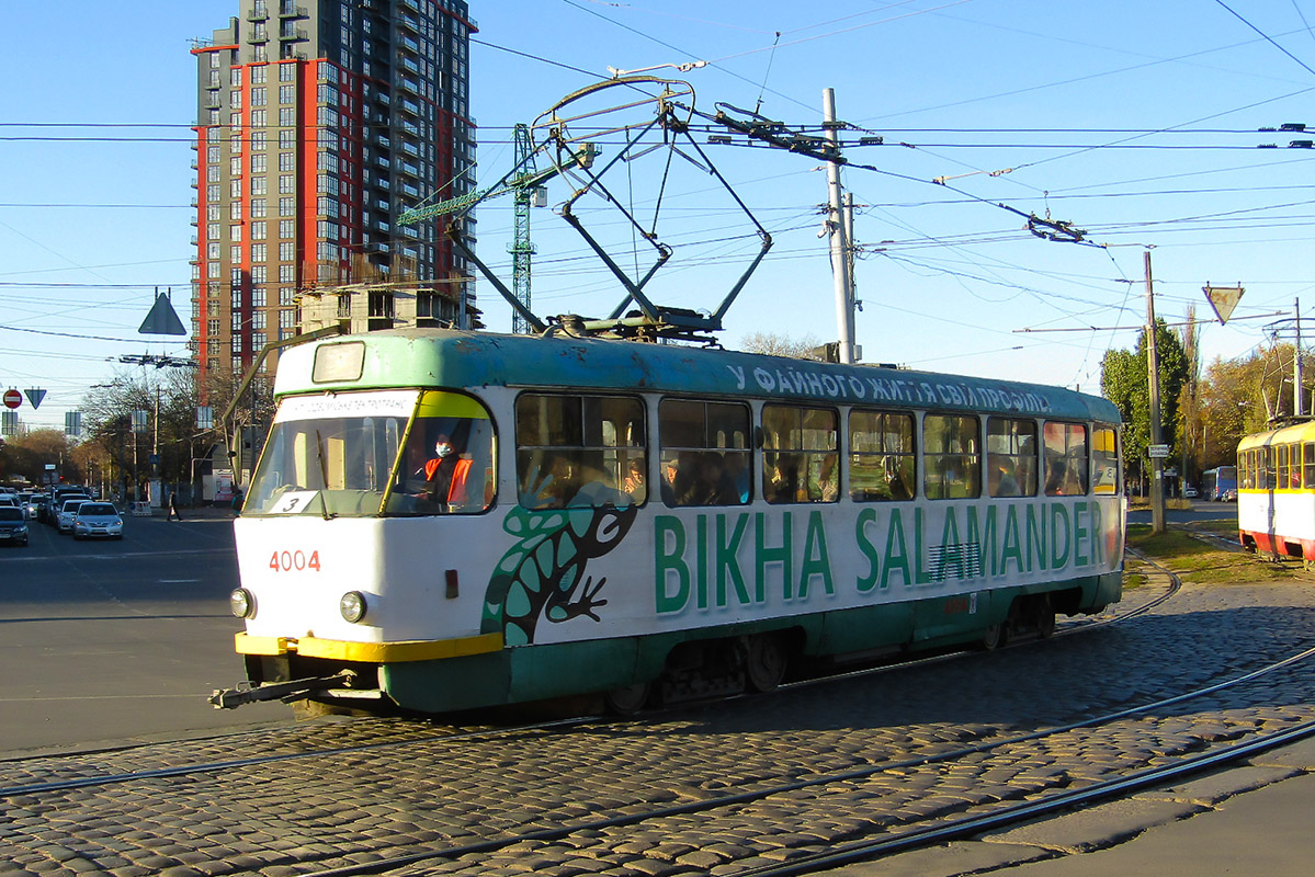 Одесса, Tatra T3R.P № 4004