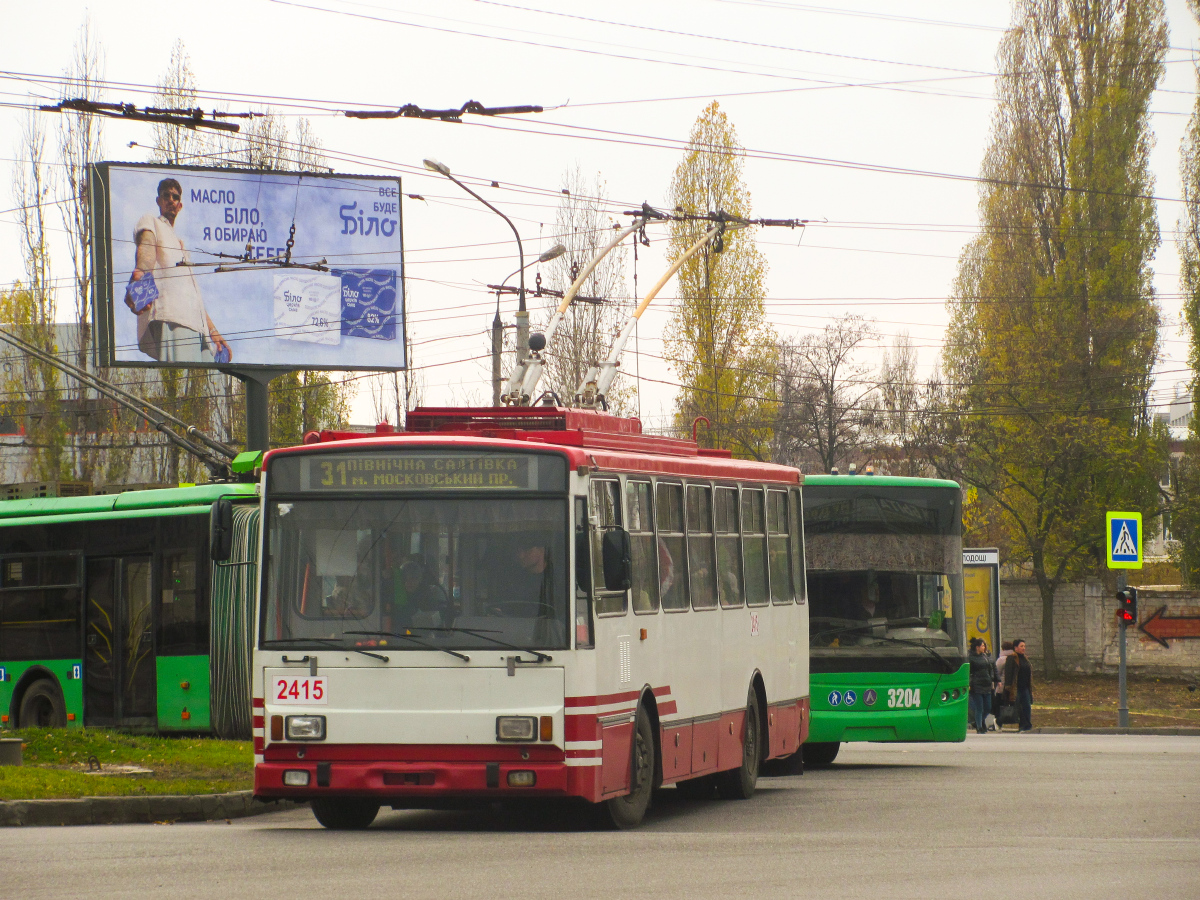 Харьков, Škoda 14TrM № 2415