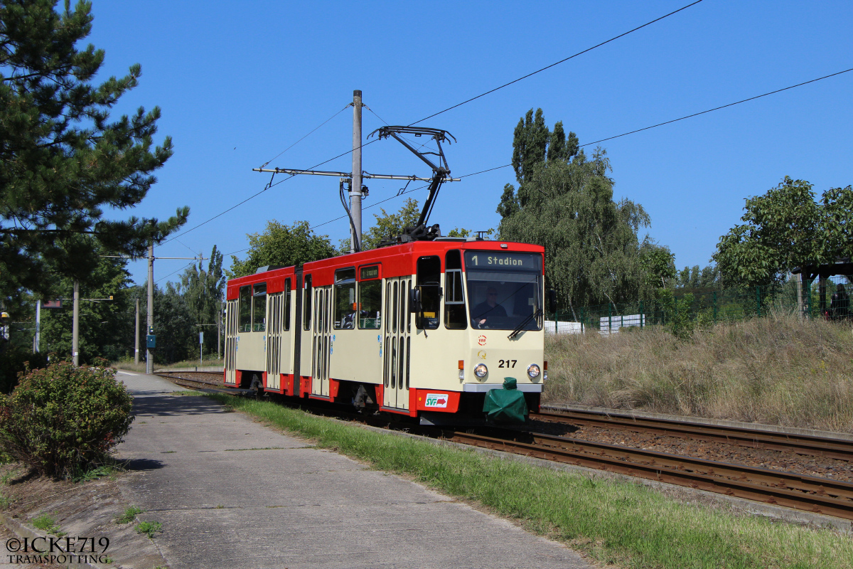 Франкфурт-на-Одере, Tatra KT4DM № 217