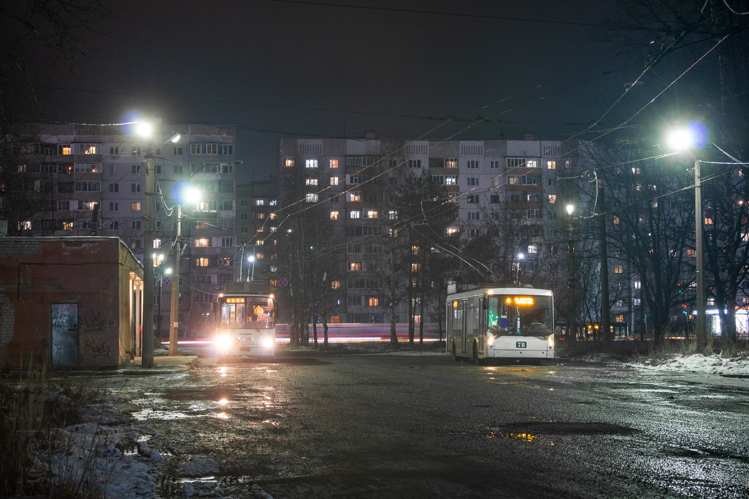 Yaroslavl — Terminus stations — trolleybus