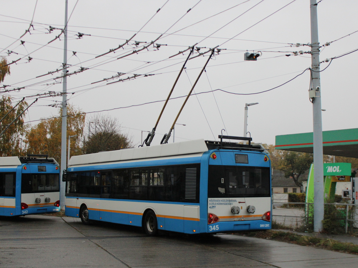 Дебрецен, Solaris Trollino II 12 Ganz № 345