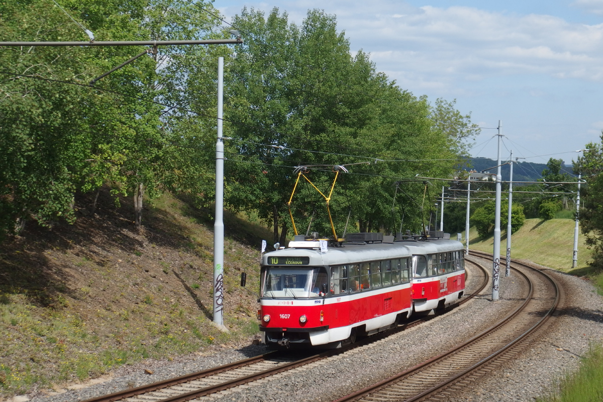 Брно, Tatra T3G № 1607