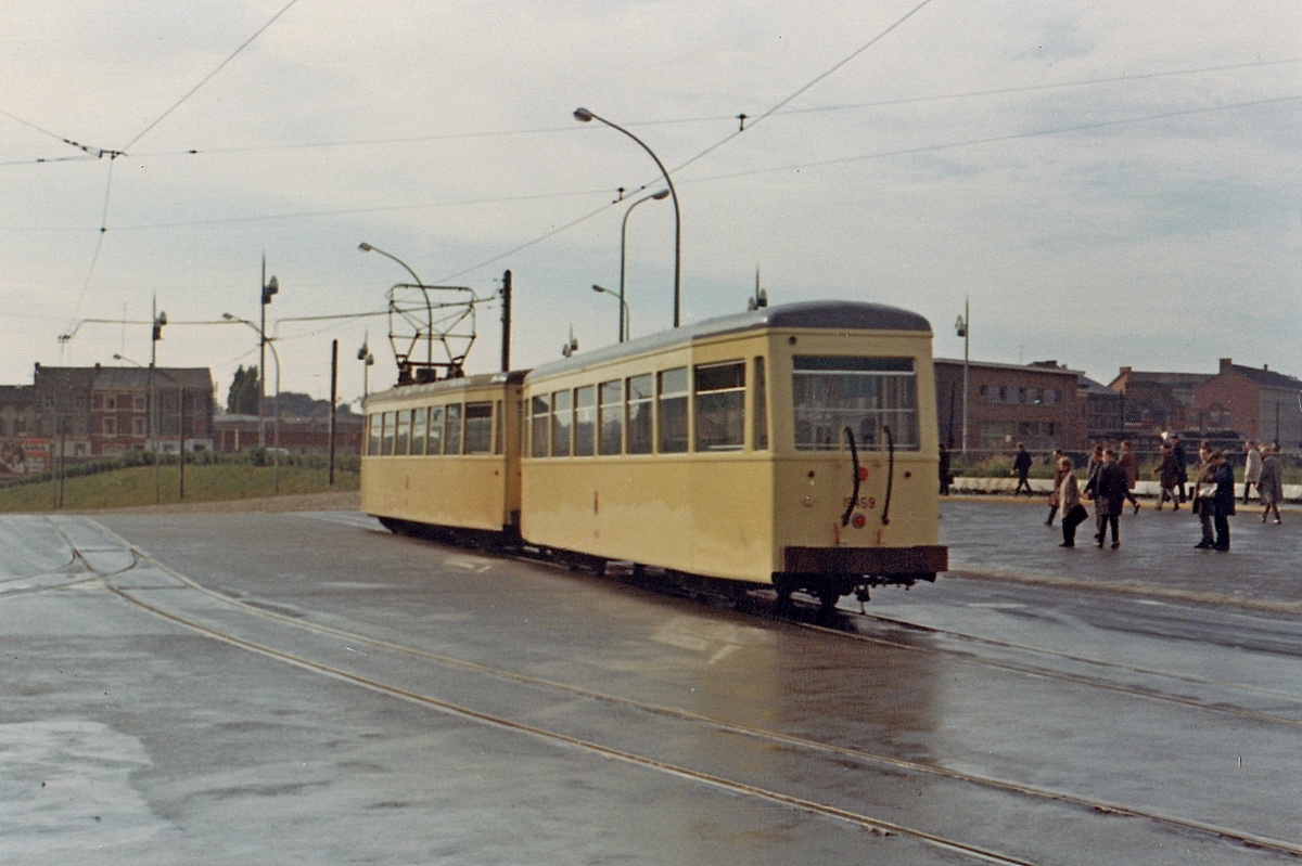 Шарлеруа, BLC 4-axle trailer car № 19459; Шарлеруа — Старые фотографии (SNCV)