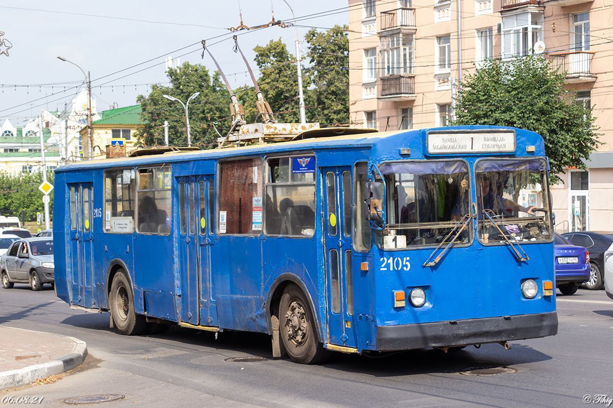 Рязань, ЗиУ-682Г-018 [Г0Р] № 2105