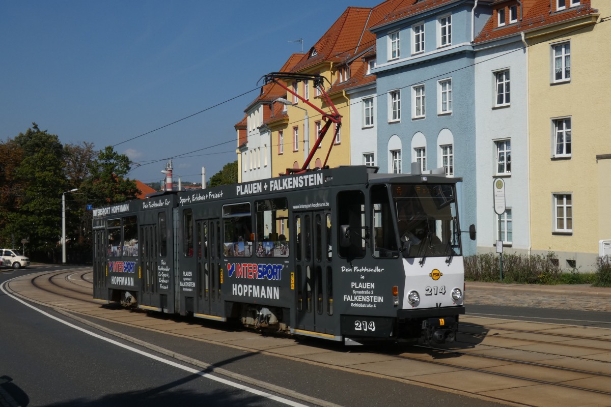 Плауэн, Tatra KT4DMC № 214