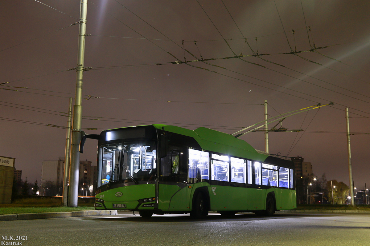 Kaunas, Solaris Trollino IV 12 Medcom # 081