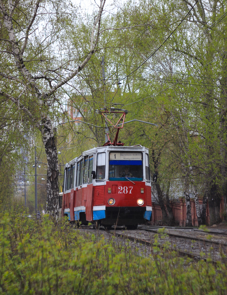 Томск, 71-605 (КТМ-5М3) № 287