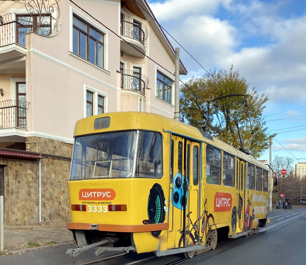 Одесса, Tatra T3R.P № 3333