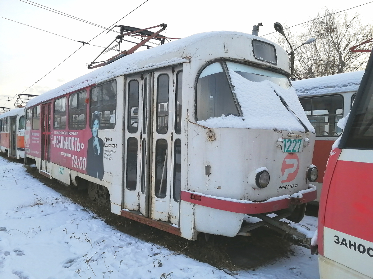 Ульяновск, Tatra T3SU № 1227