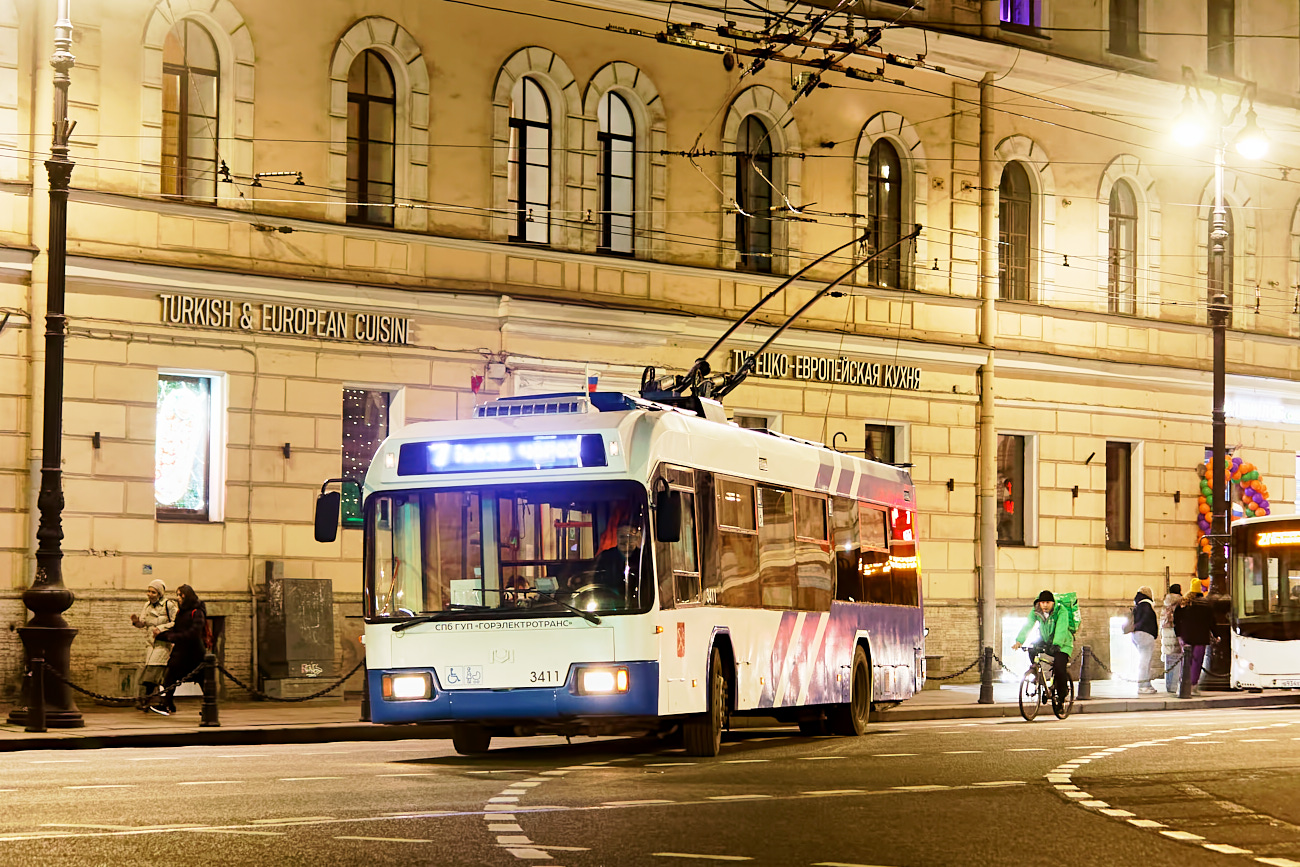 Санкт-Петербург, БКМ 321 № 3411