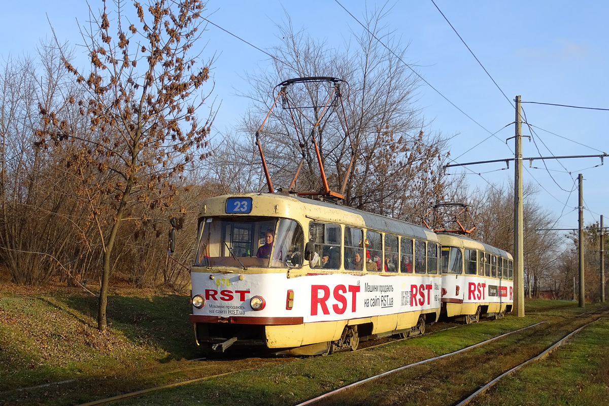 Харьков, Tatra T3SU № 676