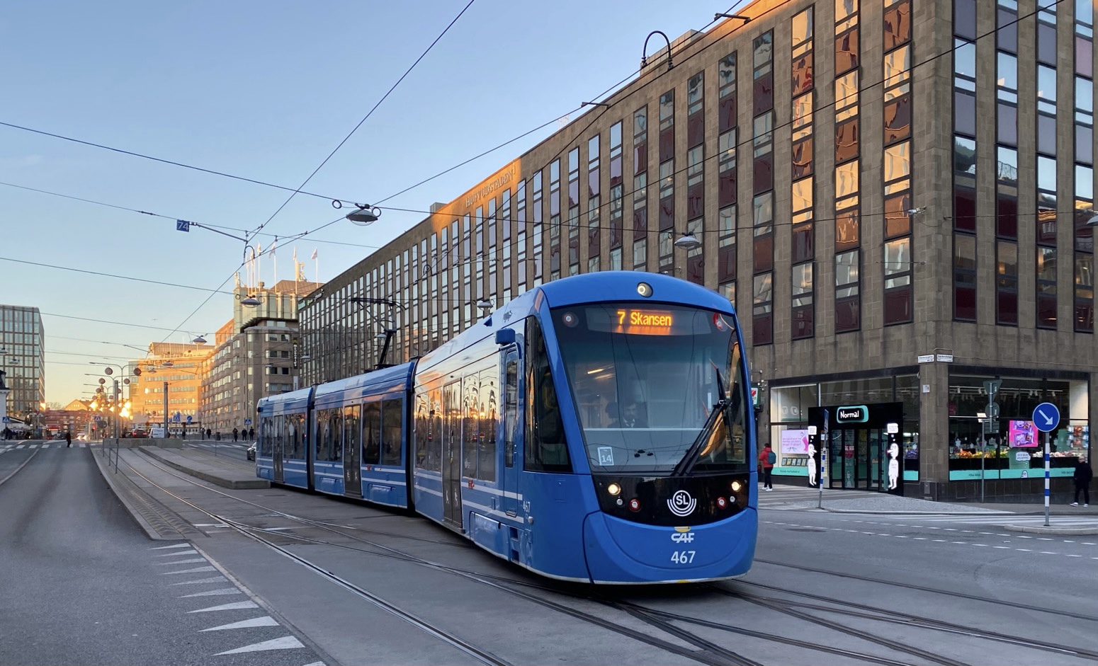 Стокгольм, CAF Urbos AXL № 467