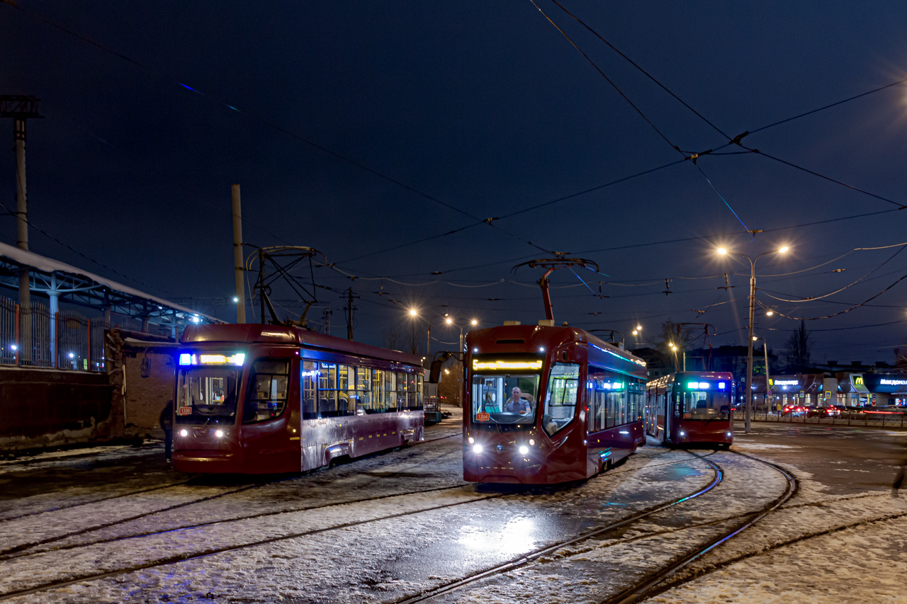 Казань, 71-623-02.02 № 1350; Казань, 71-911 «City Star» № 1204