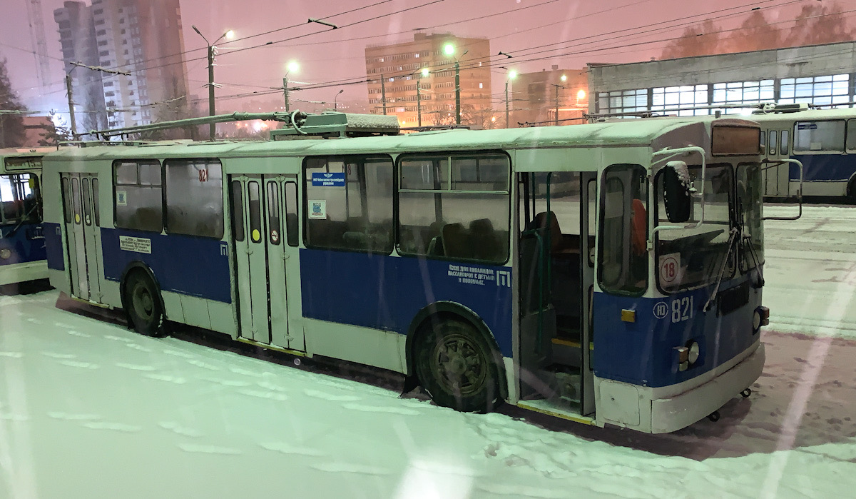 Чебоксары, ЗиУ-682Г-016 (012) № 821