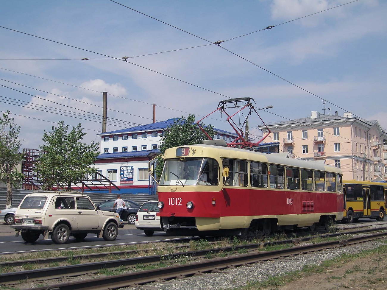 Iževsk, Tatra T3SU mod. Izhevsk č. 1012