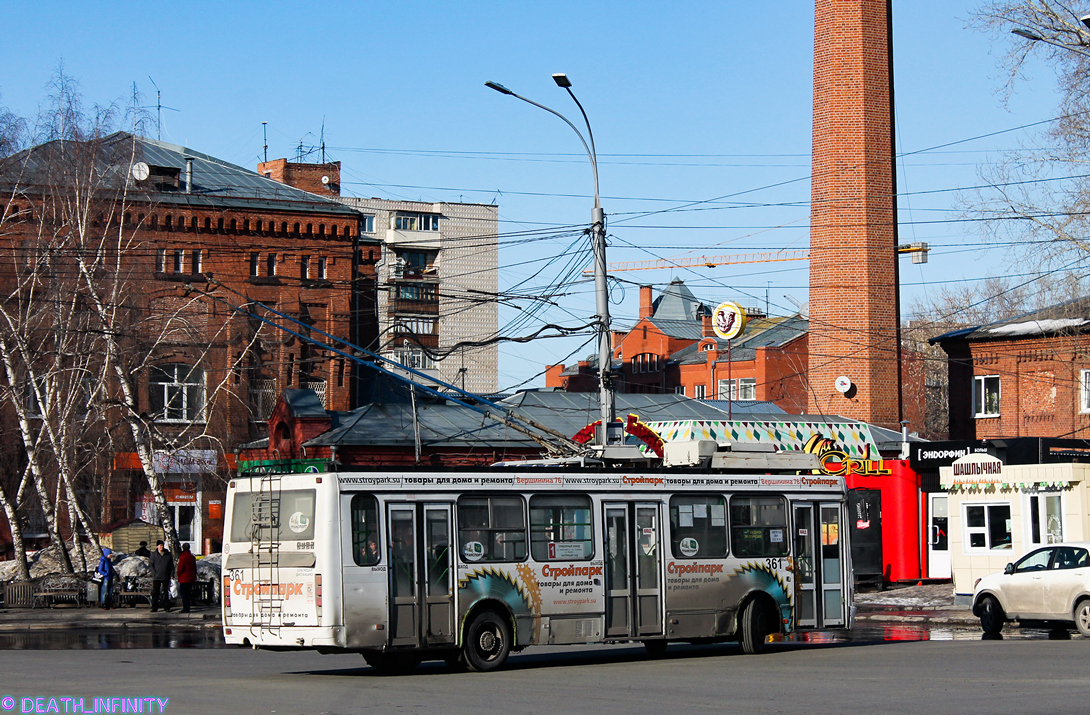 Tomsk, LiAZ-5280 (VZTM) Nr. 361
