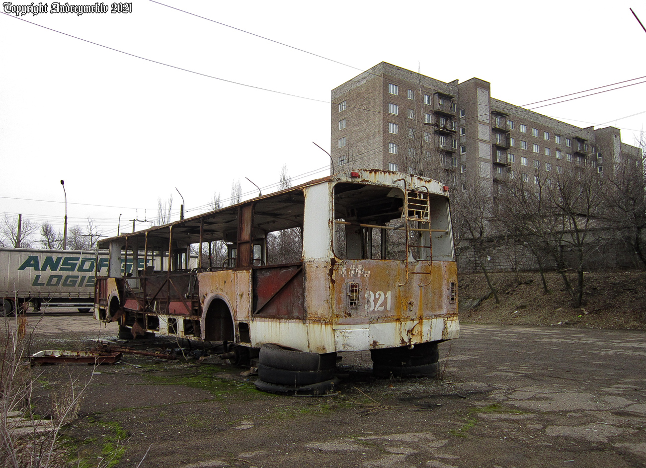 Алчевск, ЗиУ-682В [В00] № 321