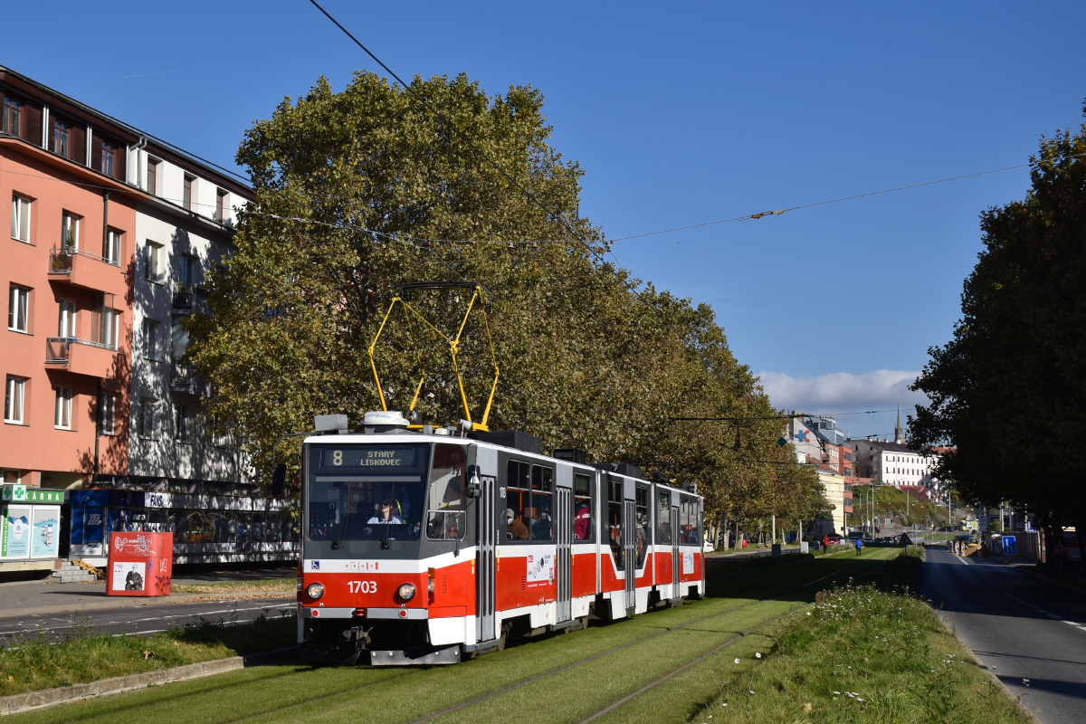 Брно, Tatra KT8D5R.N2 № 1703