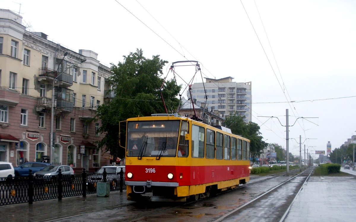 Барнаул, Tatra T6B5SU № 3196