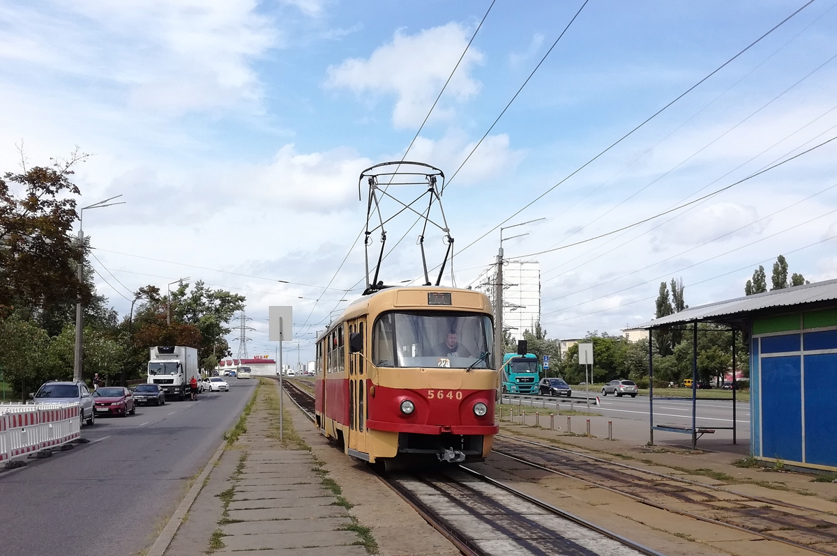 Киев, Tatra T3SU № 5640