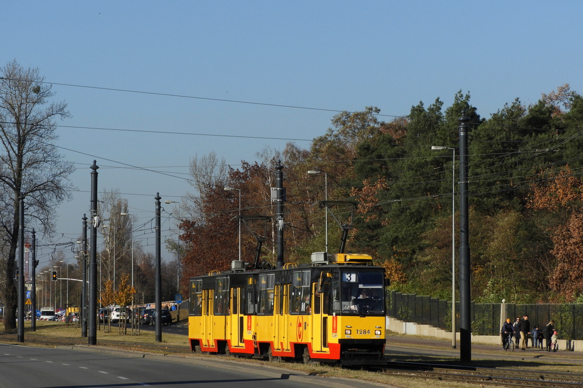 Варшава, Konstal 105Na № 1284