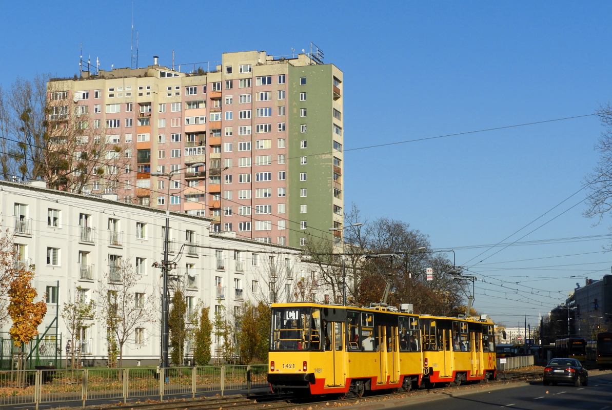 Varsova, Konstal 105Nf # 1421