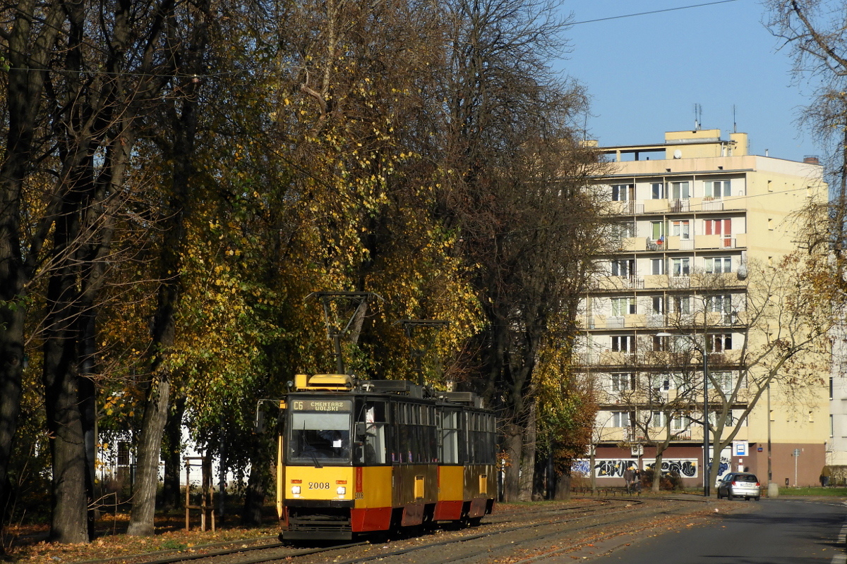 Варшава, Konstal 105Ni № 2008