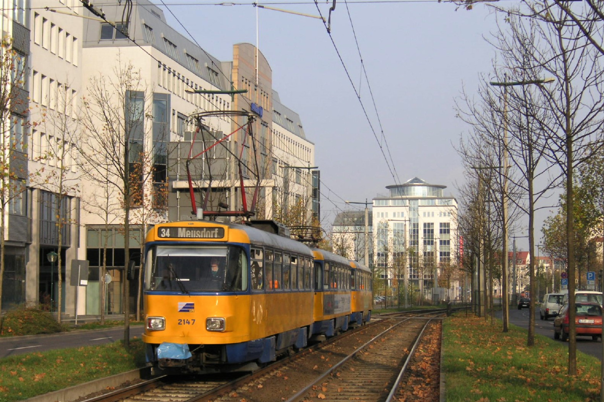 Лейпциг, Tatra T4D-M1 № 2147
