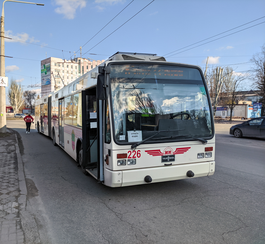 Запорожье, Van Hool AG 300T № 226